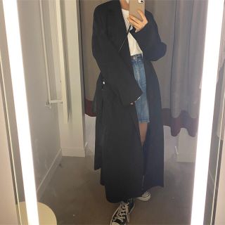 ザラ(ZARA)の売り切り希望　ZARA スエードロングコート(ロングコート)