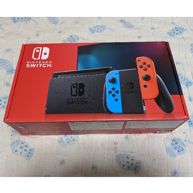 新品未開封 Nintendo Switch JOY-CON ネオンブルー/レッド