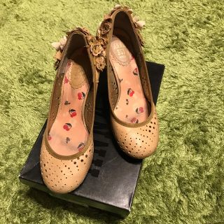 アナスイ(ANNA SUI)のANNA SUI レザー　パンプス(ハイヒール/パンプス)