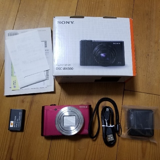 SONY(ソニー)のSONY DSC-WX500 スマホ/家電/カメラのカメラ(コンパクトデジタルカメラ)の商品写真