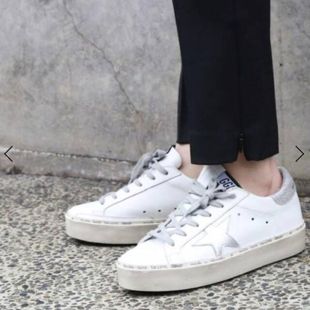 再入荷 GOLDEN GOOSE(ゴールデングース)ダブルソールスニーカーHI