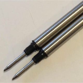 モンブラン(MONTBLANC)の【激安】モンブラン互換ローラーボール替芯 黒色 中字2本セット即購入ok値引不可(ペン/マーカー)