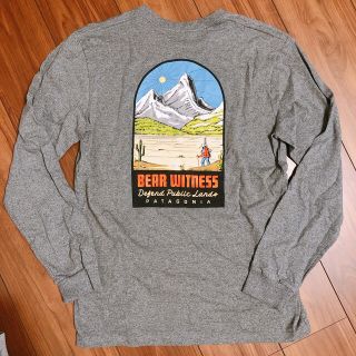 パタゴニア(patagonia)のパタゴニア★バックプリントロンT Sサイズ(Tシャツ/カットソー(七分/長袖))