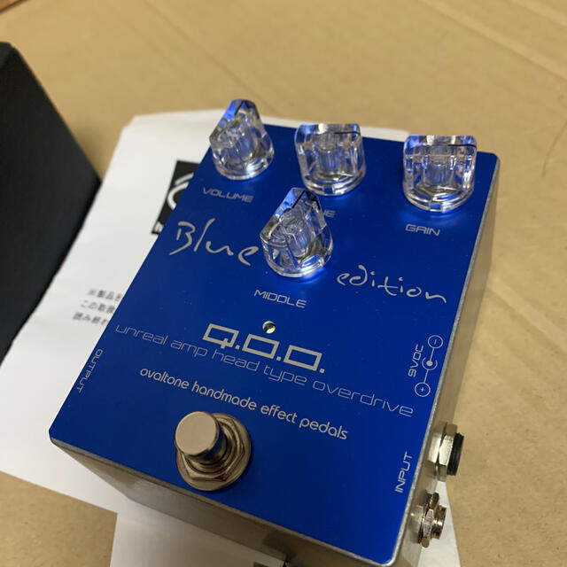 ovaltone Q.O.O blue edition 楽器のギター(エフェクター)の商品写真