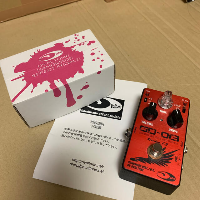 ovaltone GD-013 version 2.0 楽器のギター(エフェクター)の商品写真