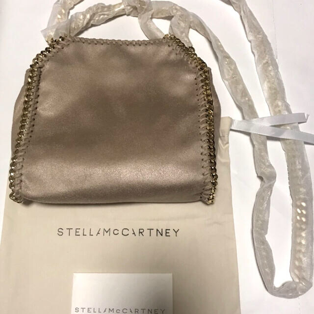 Stella McCartney(ステラマッカートニー)の無料おまけ付き 新品未使用 STELLA McCARTNEY バッグ ベージュ レディースのバッグ(ショルダーバッグ)の商品写真