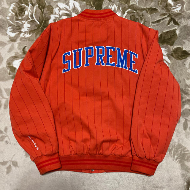 19ss SUPREME 最高 varsity jacket ジャケット　m