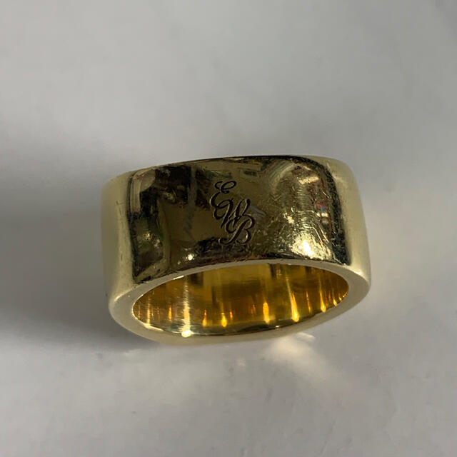 Maison Martin Margiela(マルタンマルジェラ)のernest w baker 20aw gold ring メンズのアクセサリー(リング(指輪))の商品写真