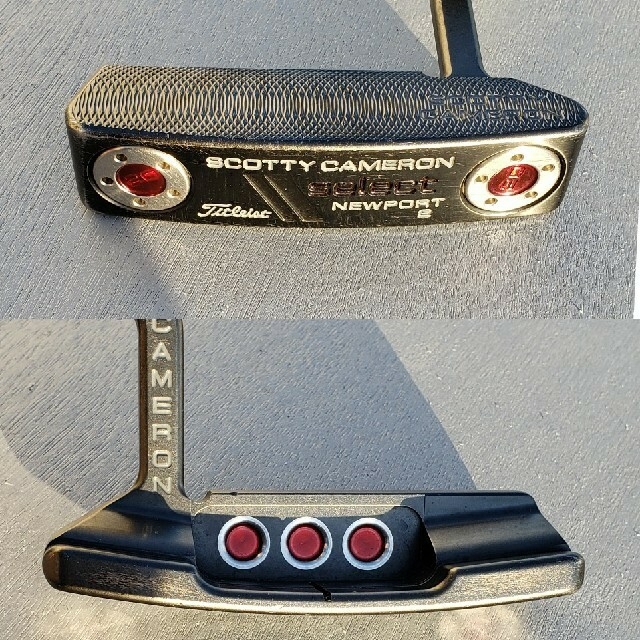 Scotty Cameron(スコッティキャメロン)のｽｺｯﾃｨｰｷｬﾒﾛﾝ　ﾆｭｰﾎﾟｰﾄ2　 スポーツ/アウトドアのゴルフ(クラブ)の商品写真