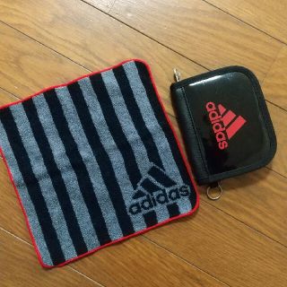 アディダス(adidas)のadidas キッズ財布&ハンドタオル(財布)