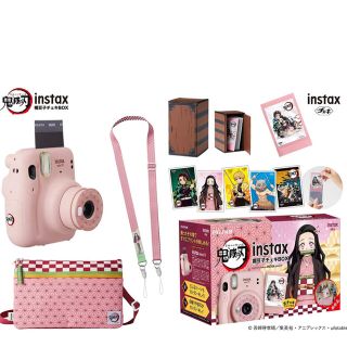 フジフイルム(富士フイルム)の鬼滅の刃　チェキ　instax mini11 BOX 「竈門禰豆子」モデル (フィルムカメラ)