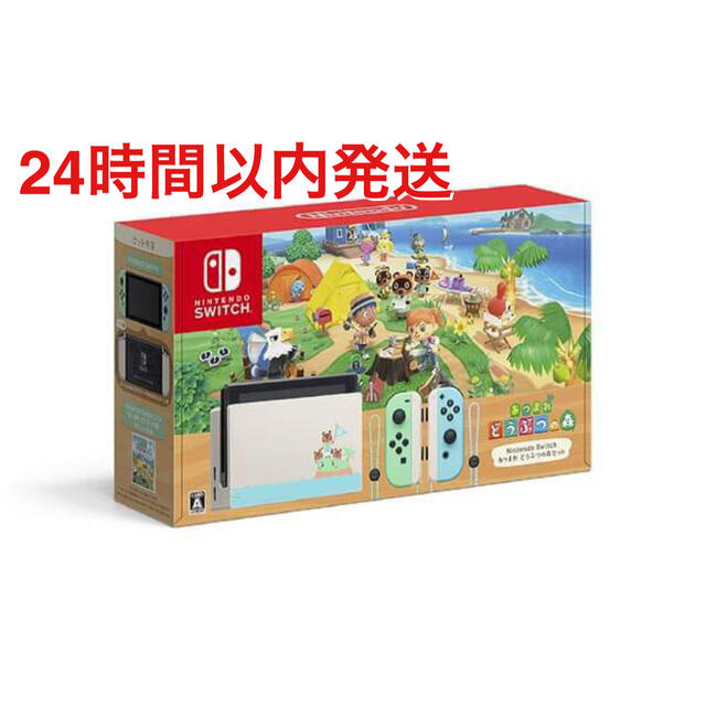 Nintendo Switch - 【24時間以内発送】Nintendo Switch あつまれ どうぶつの森セット