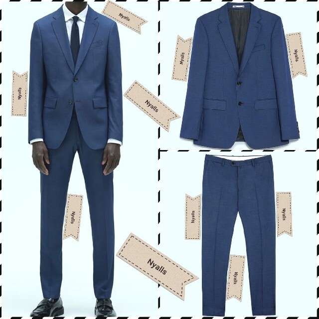 ZARA ZARA MAN☆新品タグ付き☆ブルー☆セットアップ☆スーツ☆ブレザー☆パンツの通販 by Nyalls|ザラならラクマ セットアップXLサイズ 新品未使用 スーツ コスプレ カウボーイ セットアップ