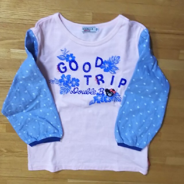 DOUBLE.B(ダブルビー)のダブルB 長袖 キッズ/ベビー/マタニティのキッズ服女の子用(90cm~)(Tシャツ/カットソー)の商品写真