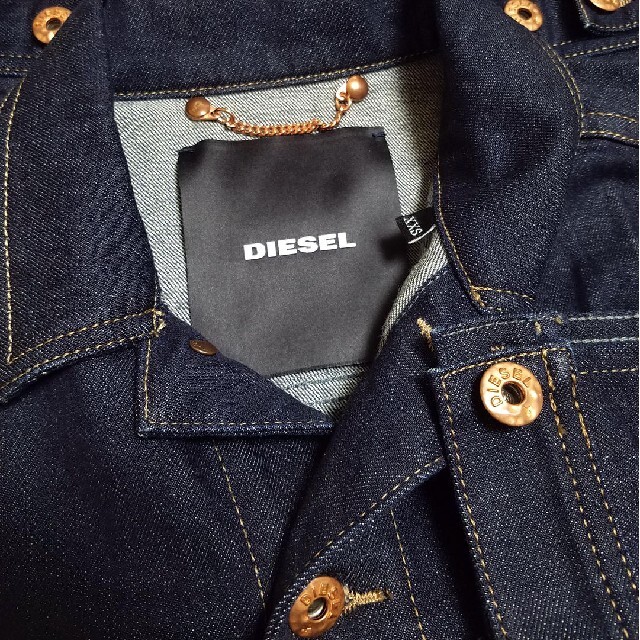 DIESEL ケミカルデニムジャケット　サイズXS