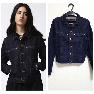 美品❗️ DIESEL バックロゴデニムジャンパー/ブルゾン/ジャケット