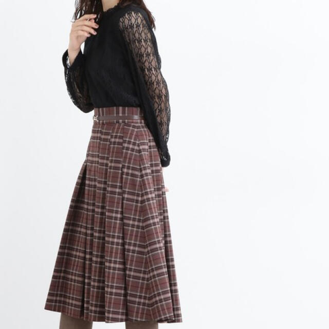 JILL by JILLSTUART - 【美品】jill by jijlstuart オータムグレンチェックスカート