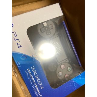 DUALSHOCK4 PS4純正コントローラー JET BLACK(家庭用ゲーム機本体)