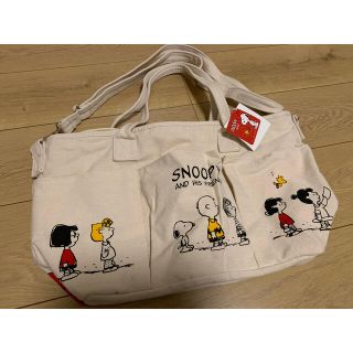 スヌーピー(SNOOPY)のSNOOPY- ̗̀ ♡  ̖́-キャンバスバッグ(トートバッグ)