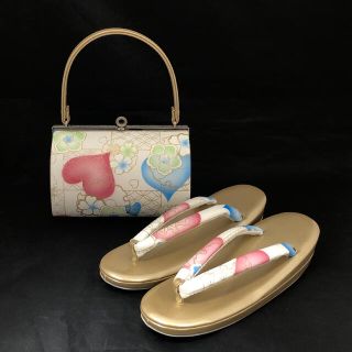 草履バッグ セット (新品) #759 振袖　成人式　結婚式(下駄/草履)