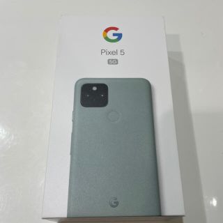 Google pixel 5 128GB SIMロック解除済み　新品未使用(スマートフォン本体)