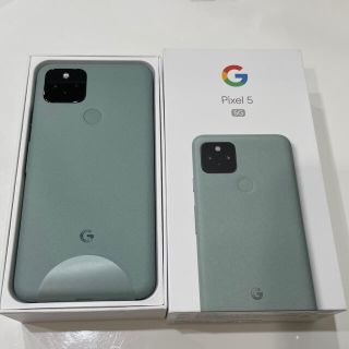 Google pixel 5 128GB SIMロック解除済み 新品未使用の通販 by ...