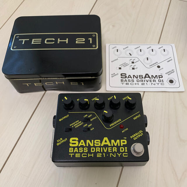 TECH21  SansAmp BASS DRIVER DI