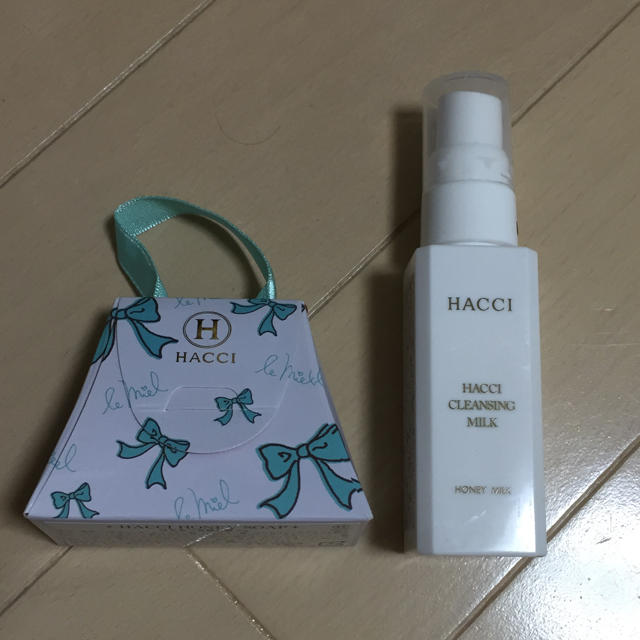 HACCI(ハッチ)のハッチ ミニサイズ セット コスメ/美容のスキンケア/基礎化粧品(洗顔料)の商品写真