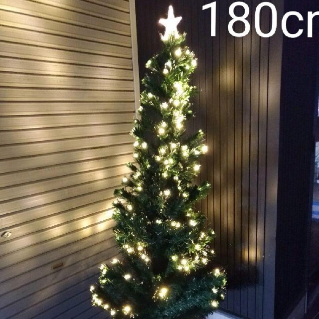 1868クリスマスツリー180グリーン光ファイバー