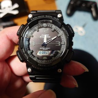 カシオ(CASIO)のCASIO　タフソーラー　腕時計　超美品(腕時計(アナログ))