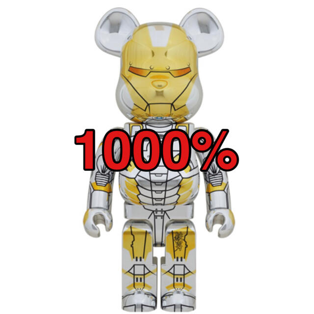 BE@RBRICK SORAYAMA IRONMAN 1000%