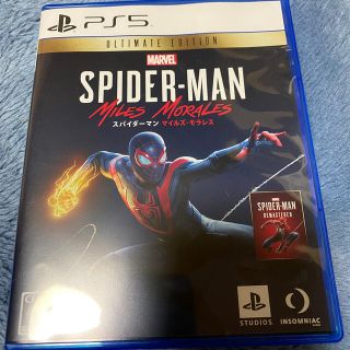 ソニー(SONY)のps5版　スパイダーマン　マイルズモラレス　ultimate edition(家庭用ゲームソフト)