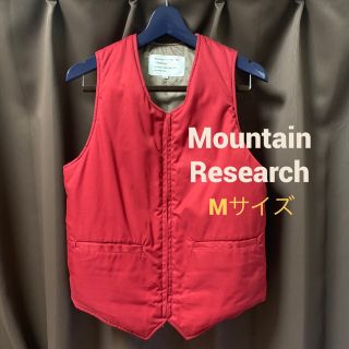 MOUNTAIN RESEARCH - マウンテンリサーチ 中綿ベストの通販｜ラクマ