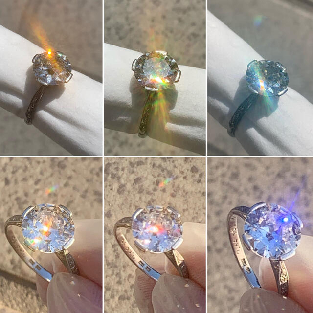 天然　大粒　ダイヤモンド　指輪　2.0ct以上 レディースのアクセサリー(リング(指輪))の商品写真