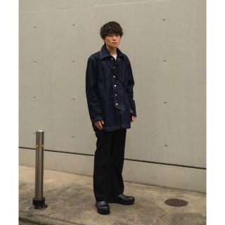 即完売　NAMACHEKO MANNI DENIM OVER SHIRT