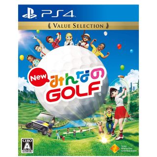 プレイステーション4(PlayStation4)の【新品未開封】New みんなのGOLF（Value Selection） PS4(家庭用ゲームソフト)