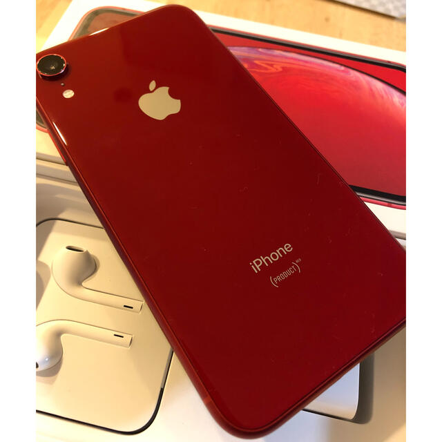 Apple(アップル)のiPhone XR 128GB SIMフリー スマホ/家電/カメラのスマートフォン/携帯電話(スマートフォン本体)の商品写真