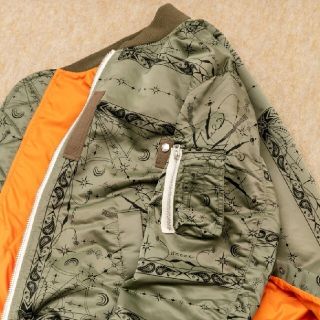 sacai - サイズ２ 新品 完売品 sacai dr.woo ma-1 ジャケットの通販 by