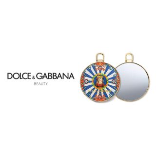 ドルチェアンドガッバーナ(DOLCE&GABBANA)のドルチェ＆ガッバーナ ビューティー　オリジナル マヨルカ柄ミラー　(ミラー)