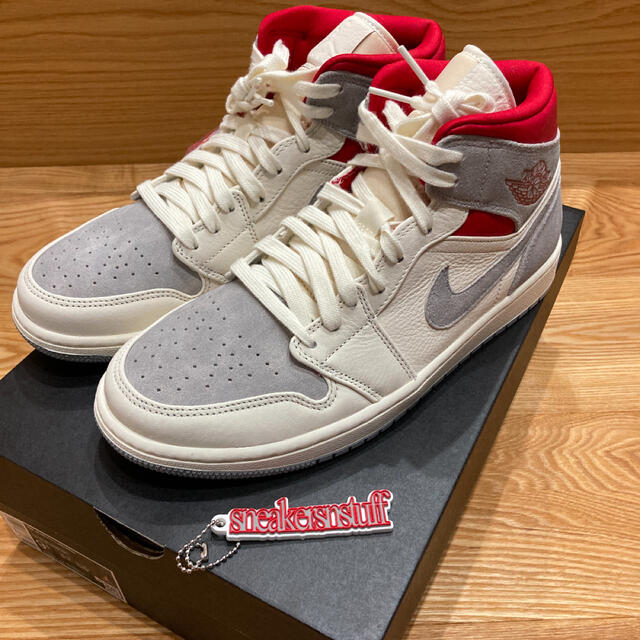 NIKE(ナイキ)のNIKE／AIR JORDAN 1 MID PRM メンズの靴/シューズ(スニーカー)の商品写真