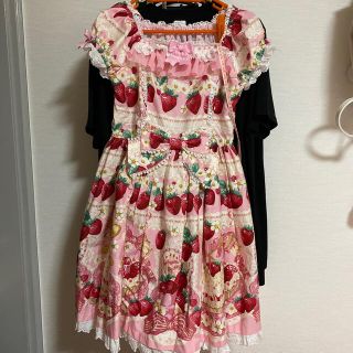 アンジェリックプリティー(Angelic Pretty)のStrawberry Whip ワンピース(ひざ丈ワンピース)