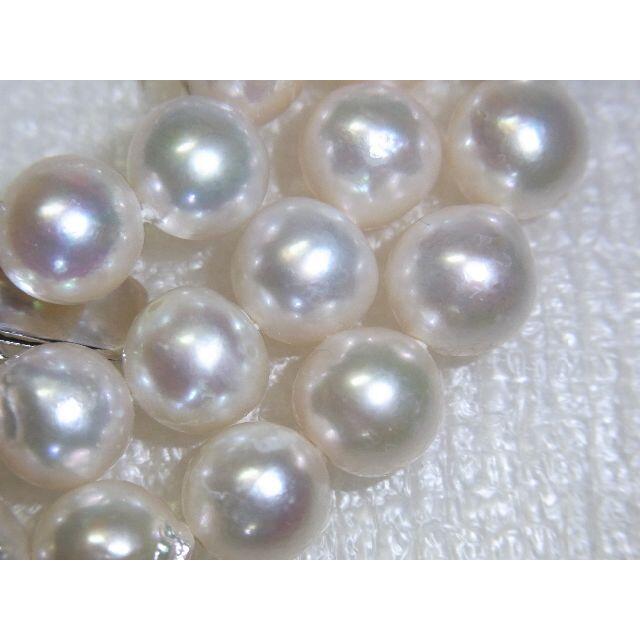 あこや真珠・驚異の9.0ミリ～9.5ミリ珠です。。 レディースのアクセサリー(ネックレス)の商品写真