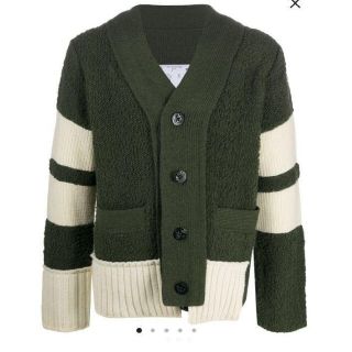 サカイ(sacai)のサイズ１ 新品 完売品 sacai ニット カーディガン(カーディガン)