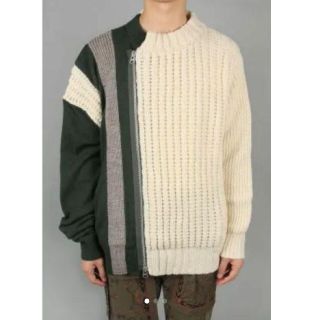 sacai - 本日限定価格 サイズ1 新品 完売品 sacai zip ニットの通販