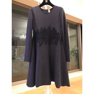 フォクシー(FOXEY)の♡フォクシー　グレースウール　ニット　ワンピース♡   ルネ  (ひざ丈ワンピース)