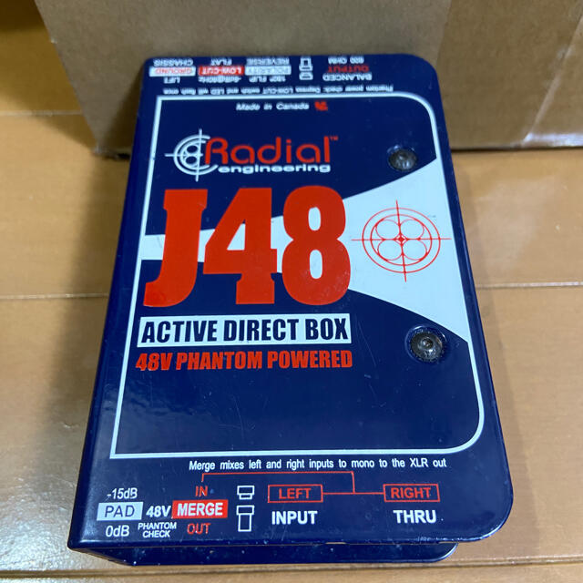 Radial J48 ラジアル アクティブ DIボックス 【再入荷!】 bieglechitow.pl