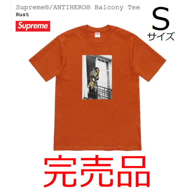 メンズSUPREME Balcony Tee ANTI HERO シュプリーム