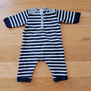 プチバトー(PETIT BATEAU)のプチバトー　ロンパース(ロンパース)