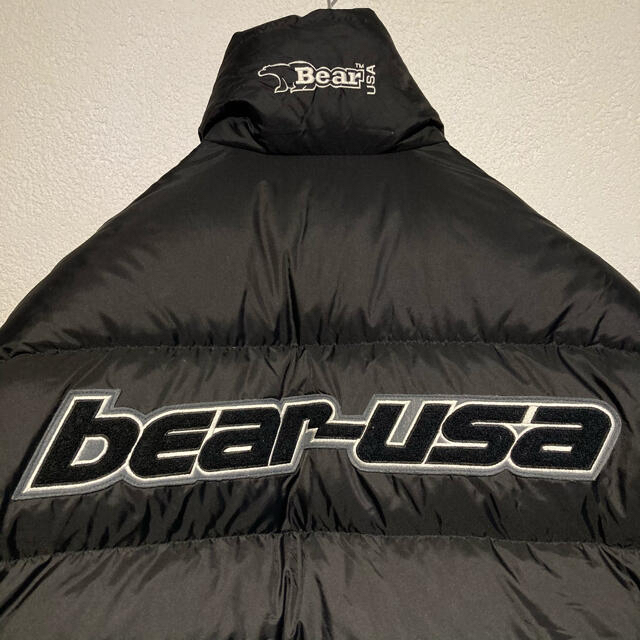 BEAR ダウンジャケット 黒 ブラック 90s ヌプシ  ファーストダウン