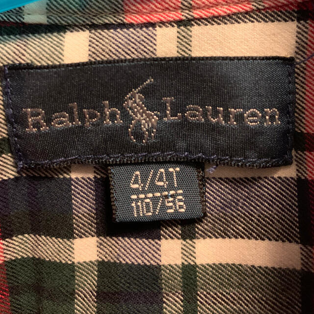Ralph Lauren(ラルフローレン)の【値下げしました】ラルフローレン　シャツ　110 キッズ/ベビー/マタニティのキッズ服男の子用(90cm~)(ブラウス)の商品写真